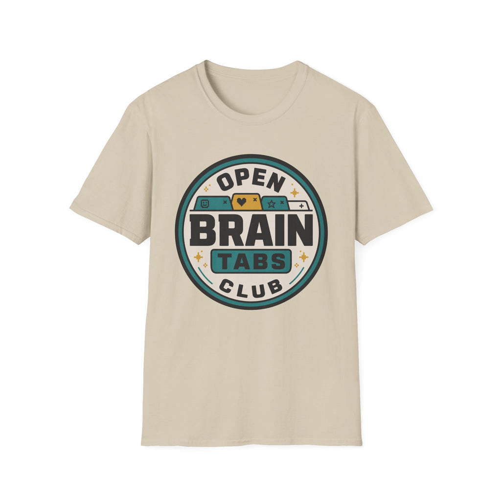 Open Brain Tabs Club T-Shirt