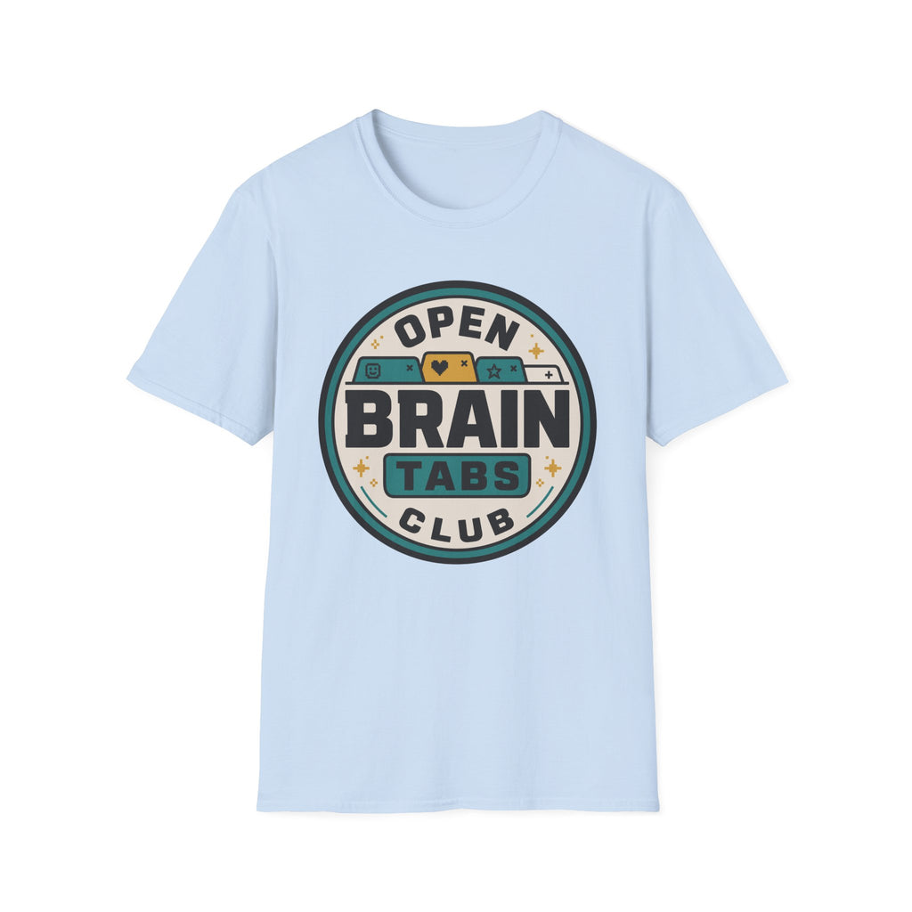 Open Brain Tabs Club T-Shirt