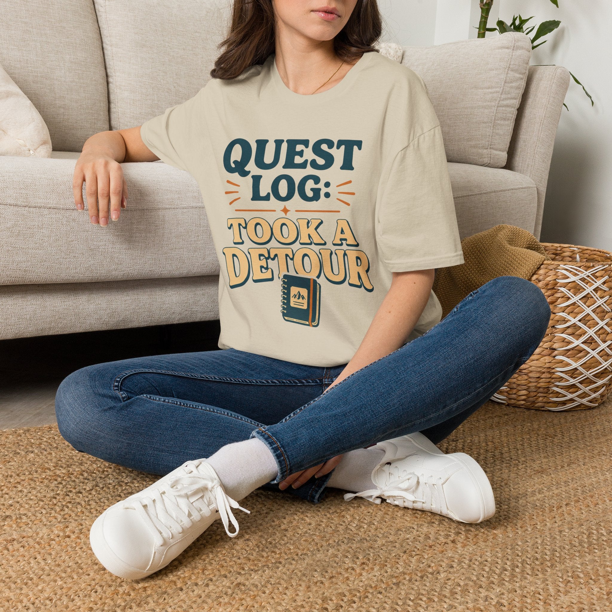 Quest Log Took A Detour T-Shirt correct
