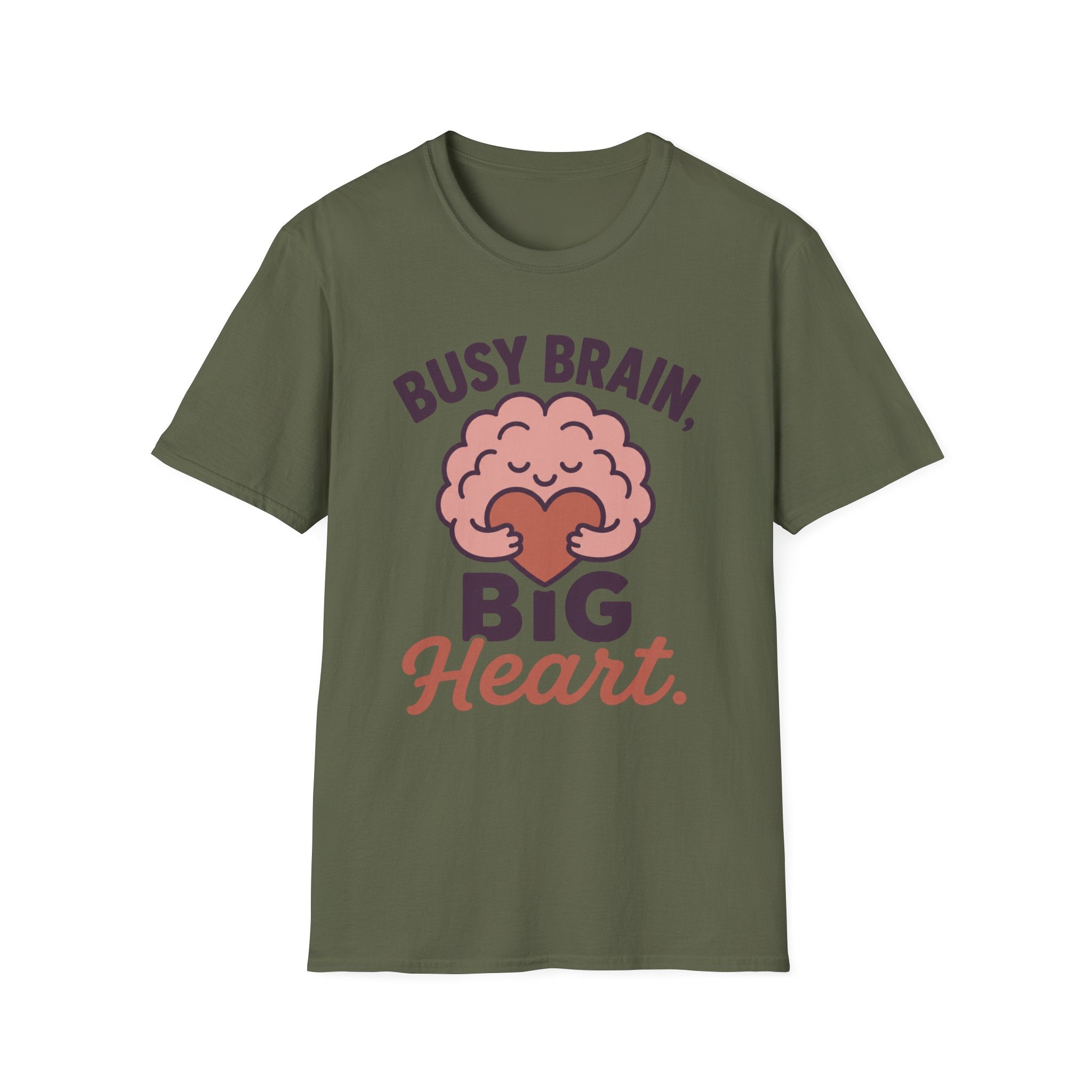 Busy Brain Big Heart T-Shirt