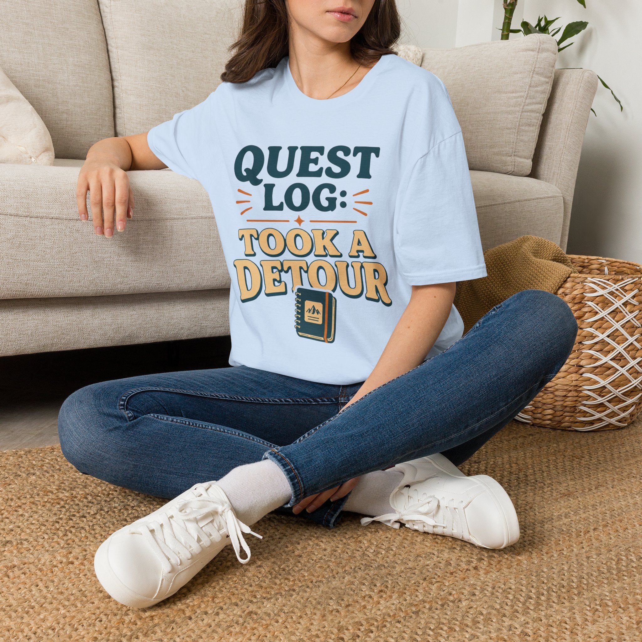 Quest Log Took A Detour T-Shirt correct