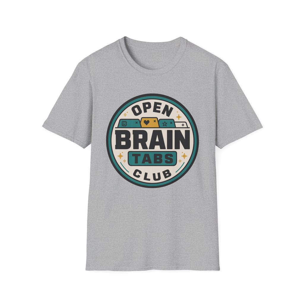 Open Brain Tabs Club T-Shirt