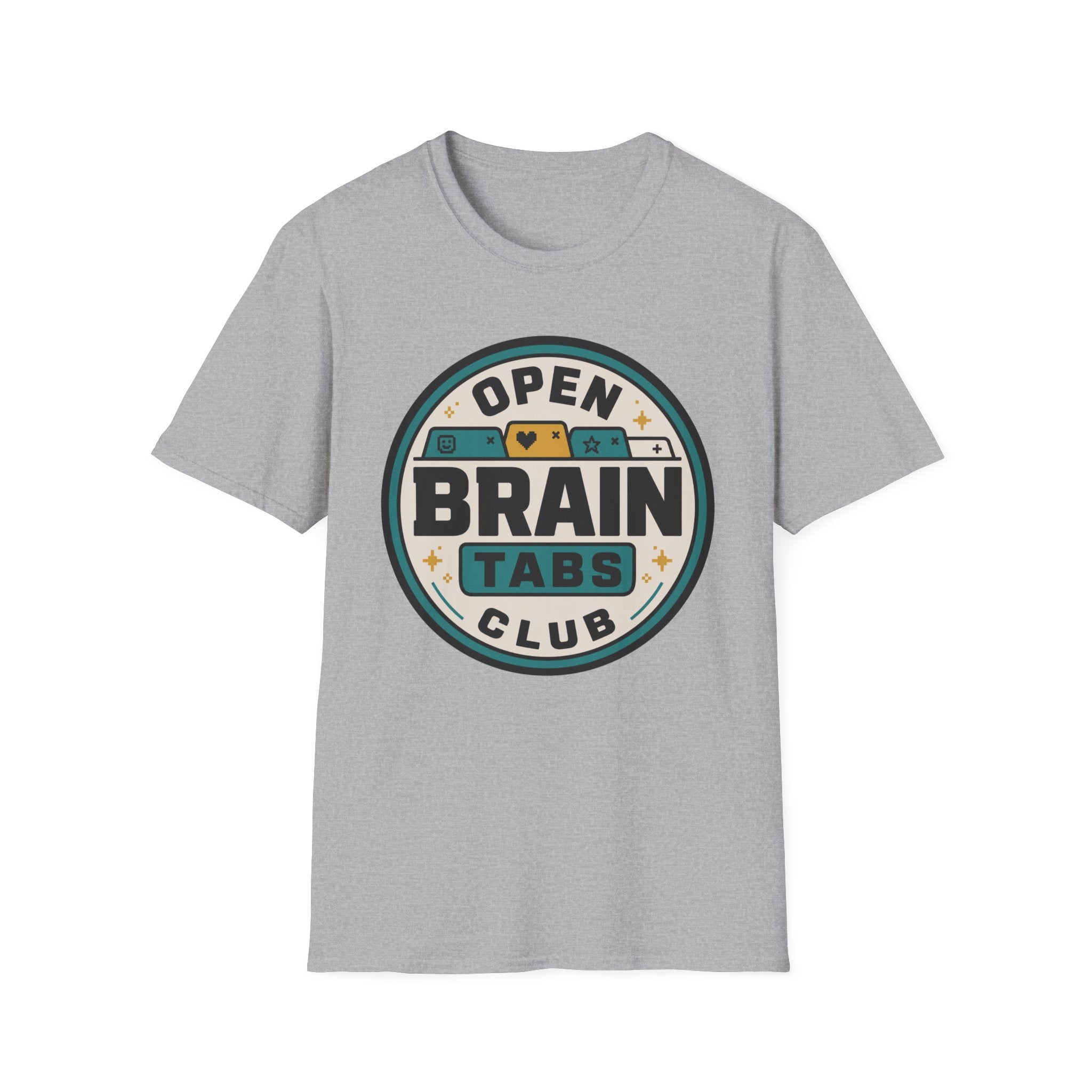Open Brain Tabs Club T-Shirt
