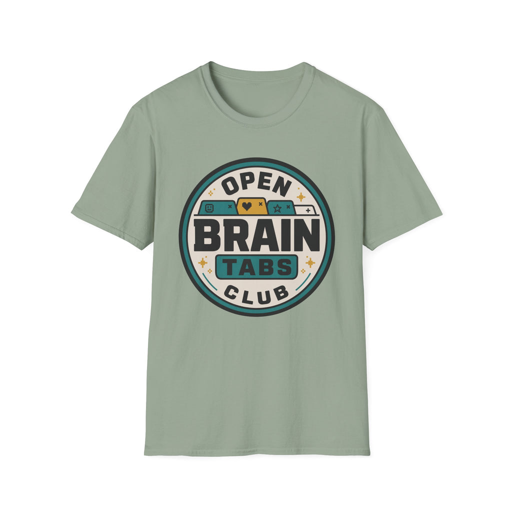 Open Brain Tabs Club T-Shirt