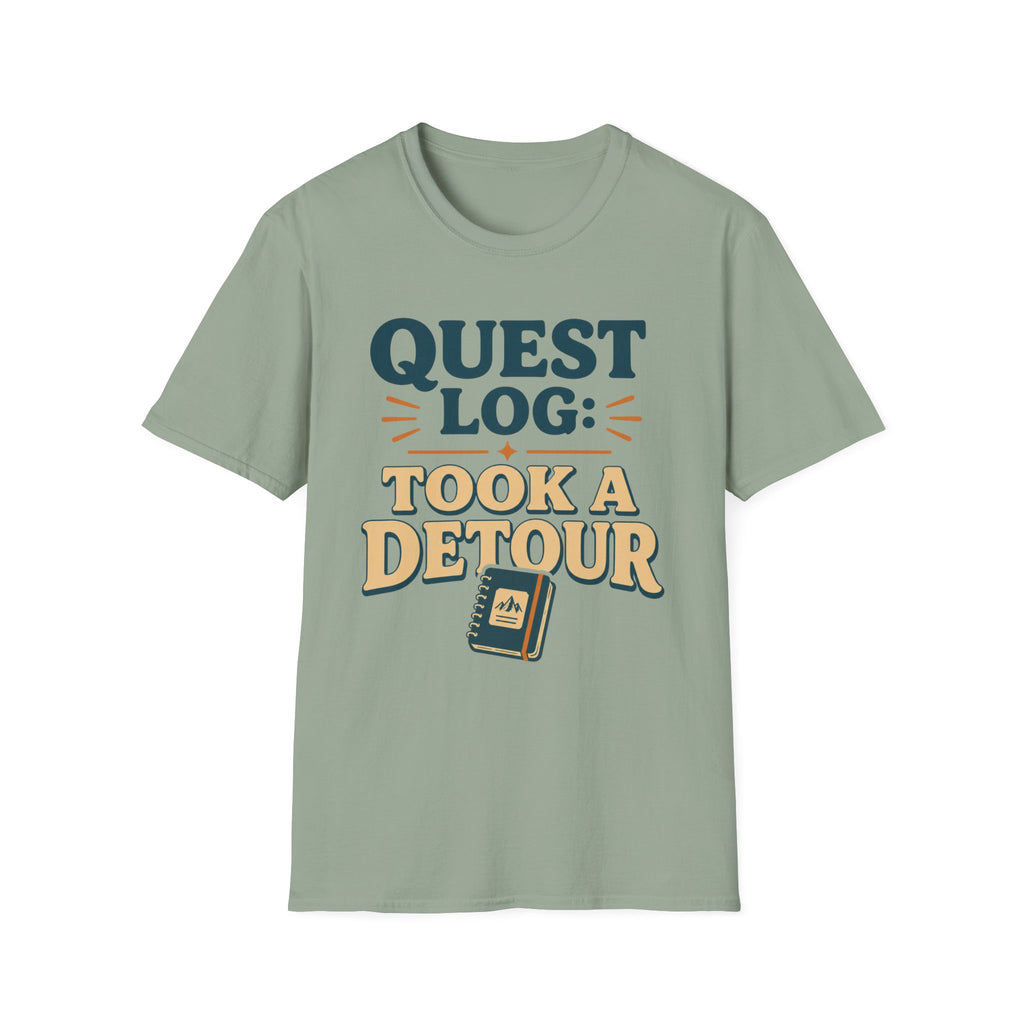 Quest Log Took A Detour T-Shirt correct